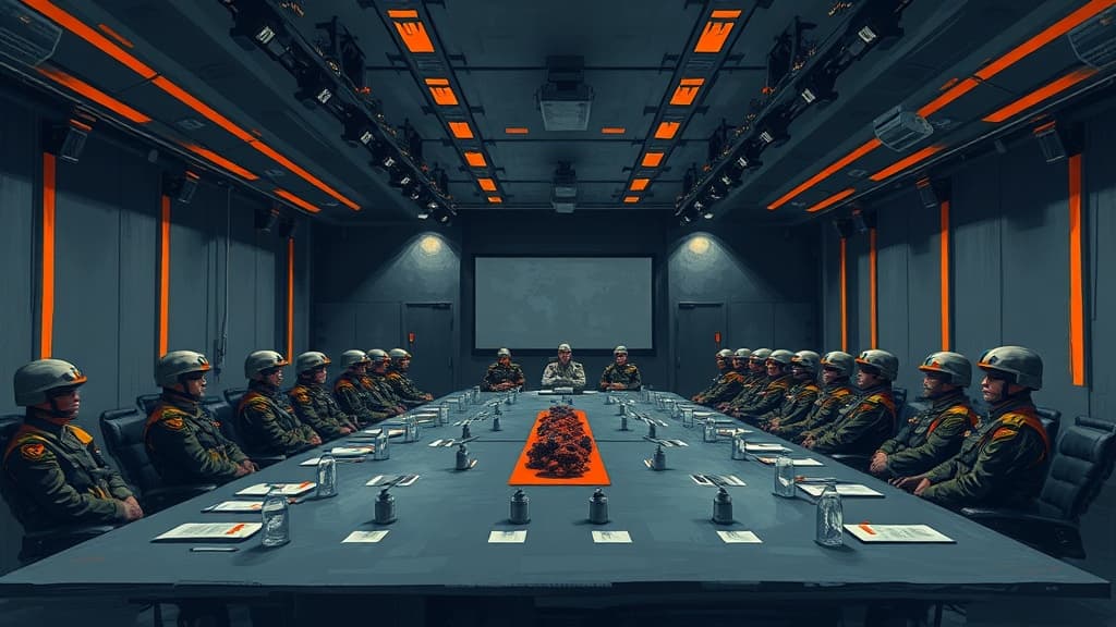 Annual Meeting of Military Infrastructure Officers Led by General Chanegriha