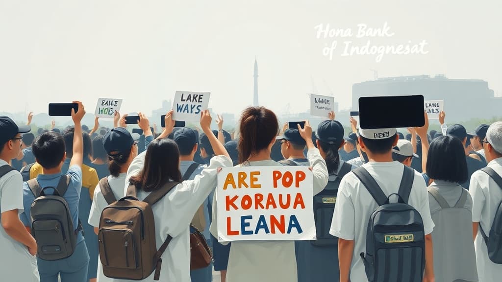 K-pop Fans Mobilize Against Hana Bank's Fossil Fuel Financing in Indonesia