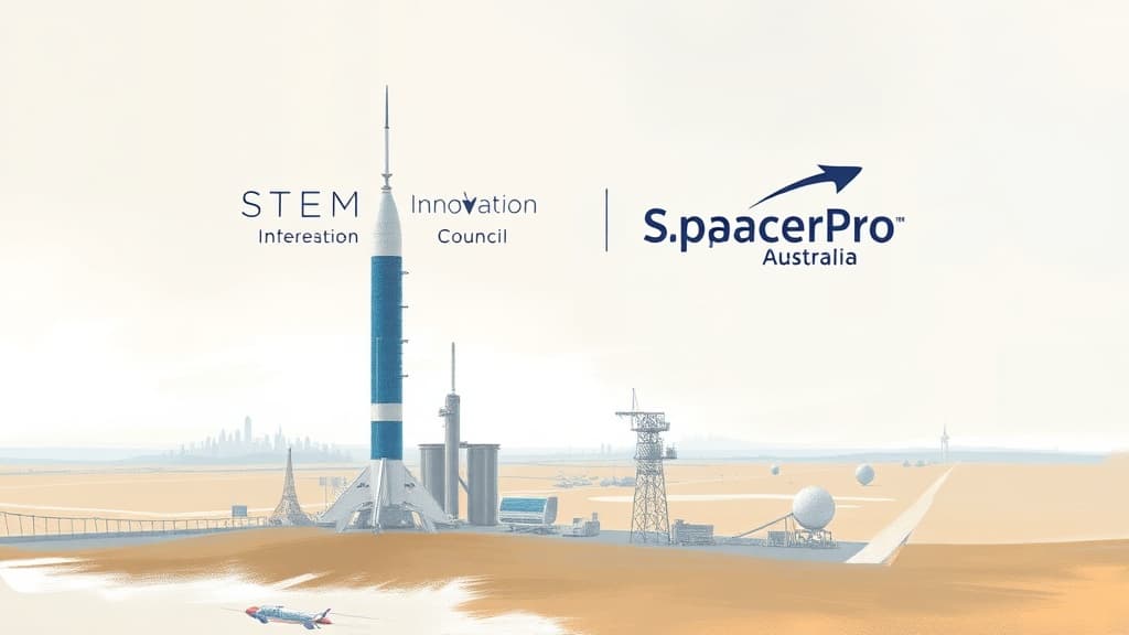 STEM Innovation Council and SpacePort Australia Launch Partnership for Youth Space Education