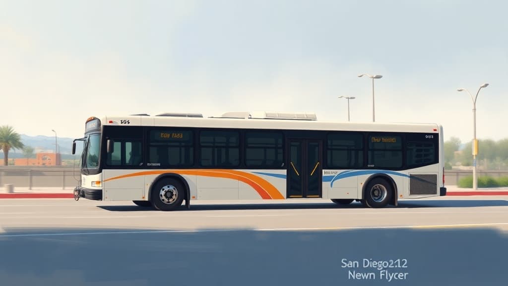 San Diego MTS Orders 73 CNG Buses from New Flyer