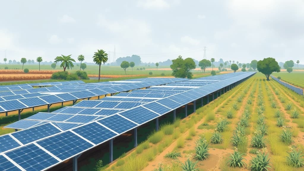 Atria Group Launches Agrivoltaic Project in Chittoor to Enhance Farming Sustainability