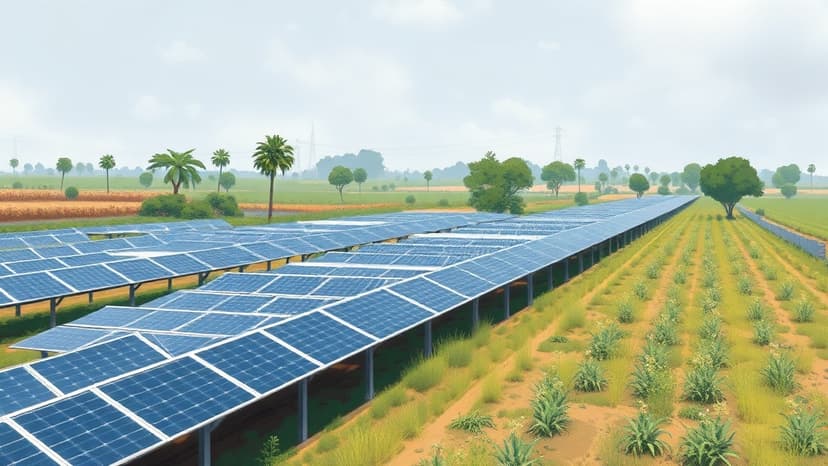 Atria Group Launches Agrivoltaic Project in Chittoor to Enhance Farming Sustainability