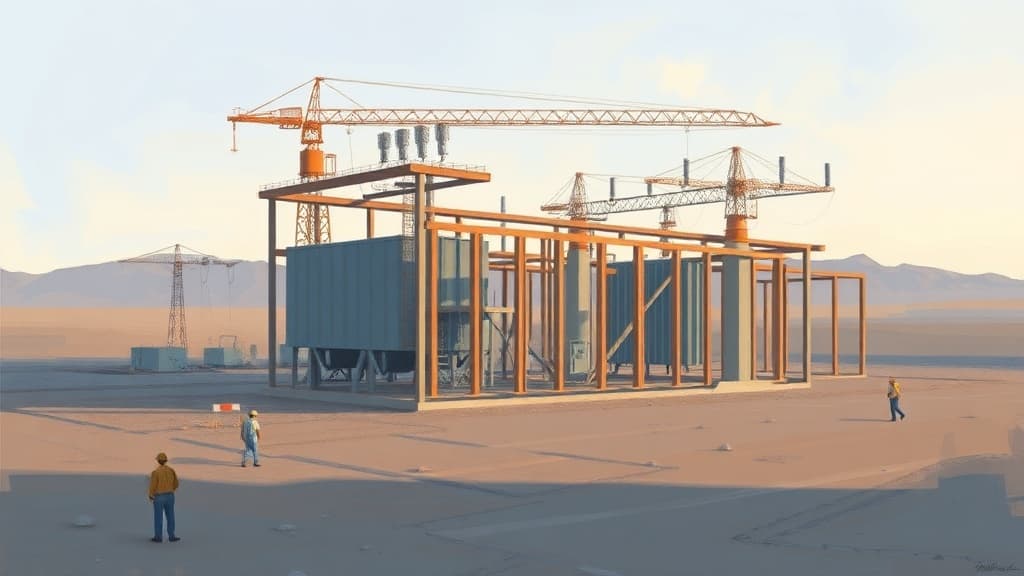 Construction Begins on 220/110/10 kV Substation in Dushanbe