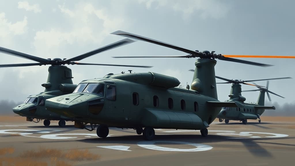 U.S. Army Auctions CH-47F Chinooks with Reserve Prices Set