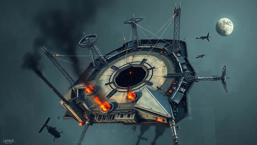 Attack on Former Amad Nuclear Site Shahid Boroujerdi Revealed by Satellite Imagery