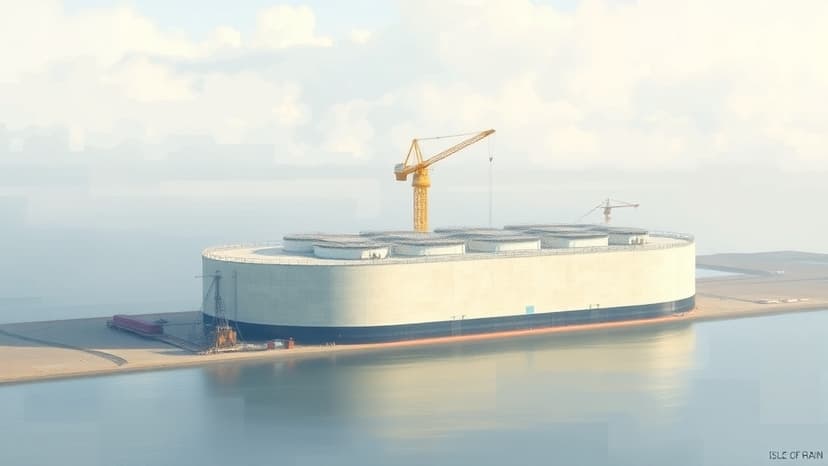 Isle of Grain LNG Tank 2 Construction Underway to Boost UK Energy Capacity