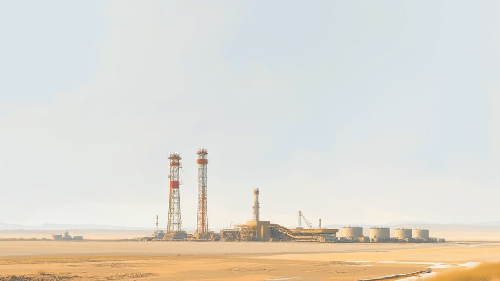 Syria Initiates Rehabilitation of Conoco Gas Field Near Deir ez-Zor