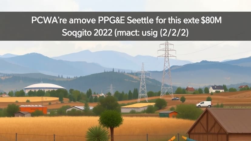 PCWA and PG&E Settle for $80M over 2022 Mosquito Fire Impact