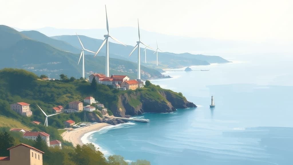 Confindustria Advocates for Wind Energy in Liguria Amidst Renewable Energy Challenges