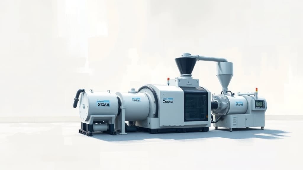 Huatai Launches 200L Double-Layer Chemical Drum Blow Molding Machine