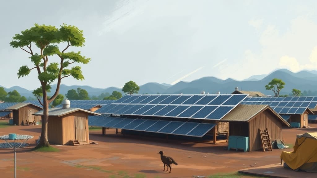Solar Microgrid Transforms Oloibiri's Economy and Community Services