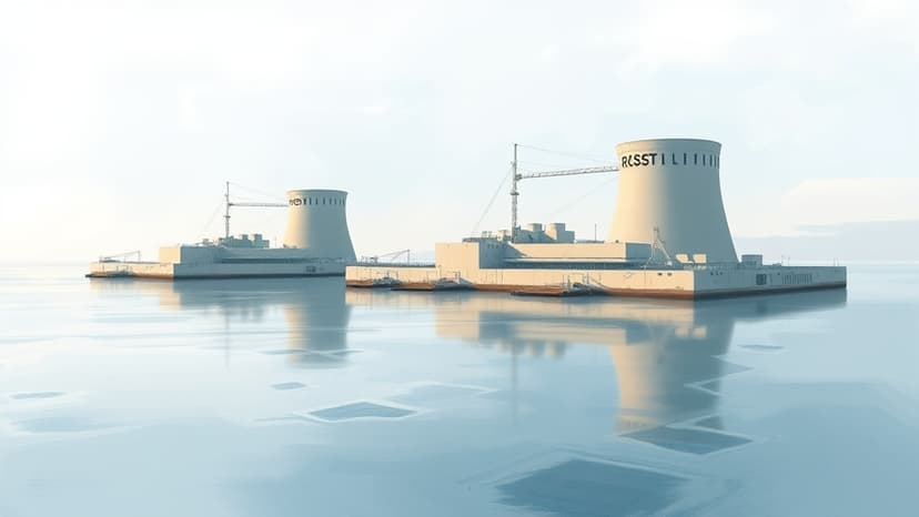 Russia's Rosatom Advances Floating Nuclear Power Plants Amid International Partnerships