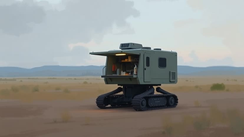 U.S. Army Tests Robotic Kitchen for Field Operations