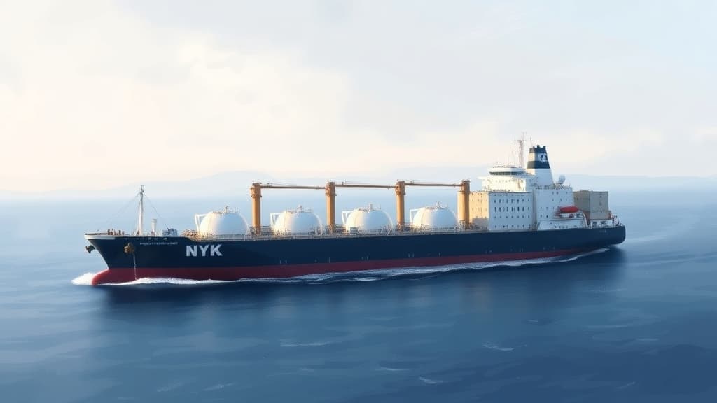 NYK Initiates Onboard Methane Catalyst Testing for LNG Vessels
