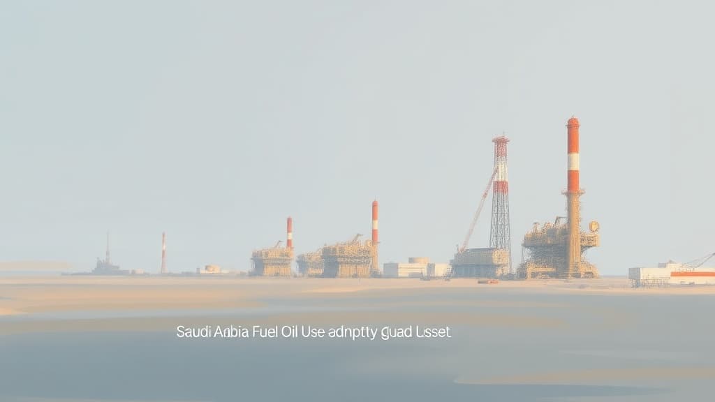 Saudi Arabia Increases Fuel Oil Use Amid Declining Gas Production