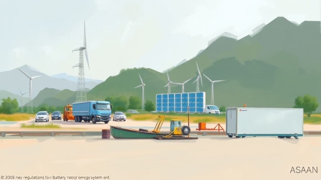 ASEAN Must Adapt Regulations to Maximize Battery Energy Storage System Value