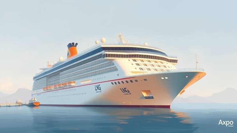 Axpo Completes Italy's First LNG Bunkering for Cruise Ship in Naples