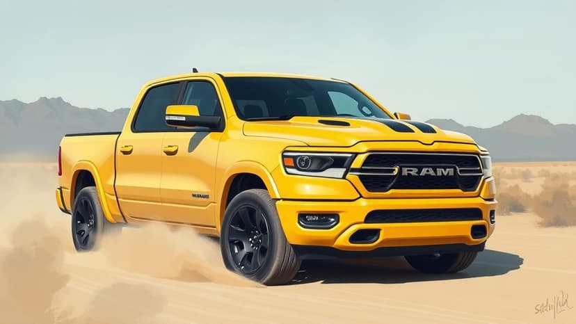 Stellantis Launches High-Performance Ram 1500 Rumble Bee Pickup in Saltillo