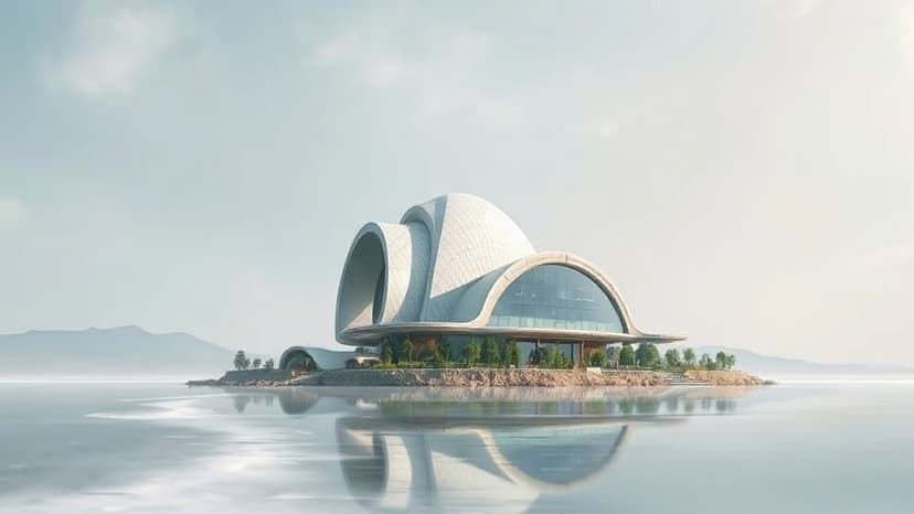 China Develops Futuristic Hotel with Robotic Services on Artificial Island