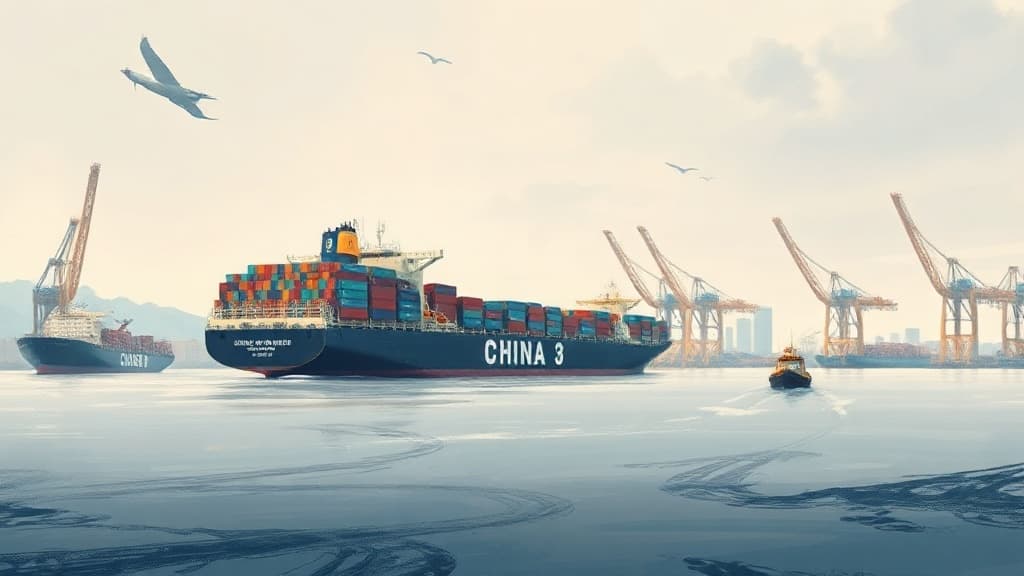 China's Shipping Sector Advances with AI Technology