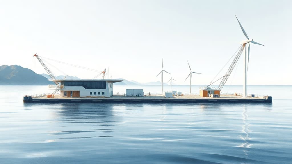 Proposal for Offshore Sustainable Energy Districts in Italy