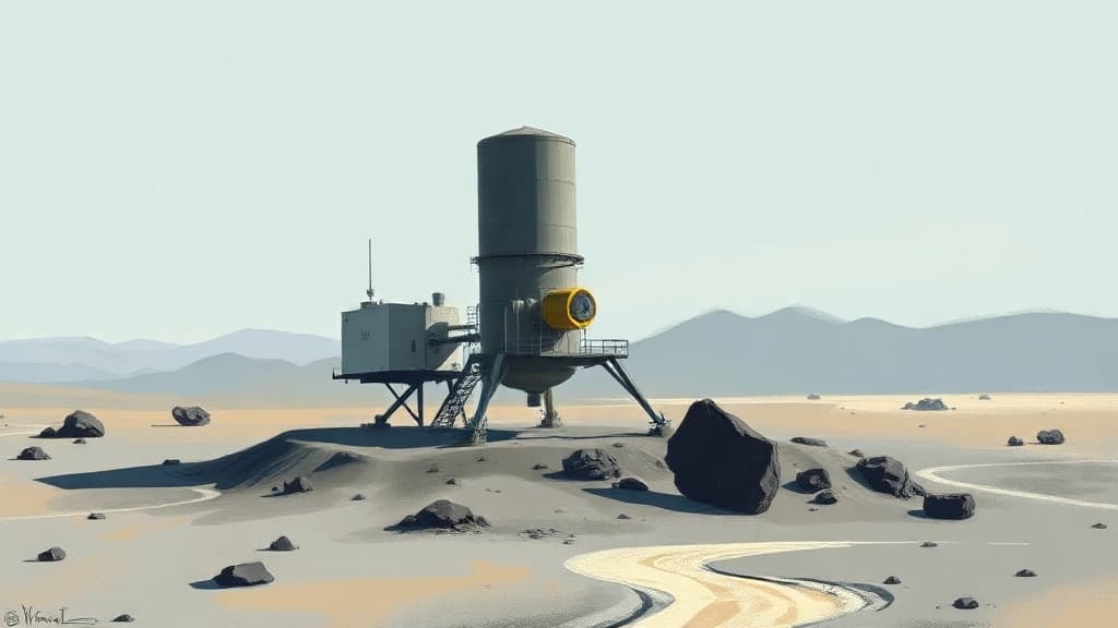 Blue Origin Develops Oxygen Extraction System from Lunar Soil