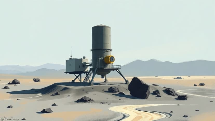 Blue Origin Develops Oxygen Extraction System from Lunar Soil