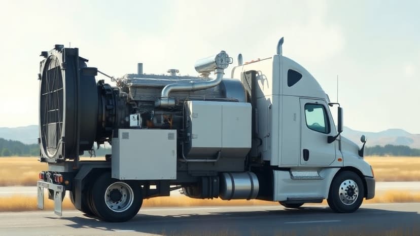 Knight-Swift Tests Cummins X15N RNG Engine to Reduce Emissions