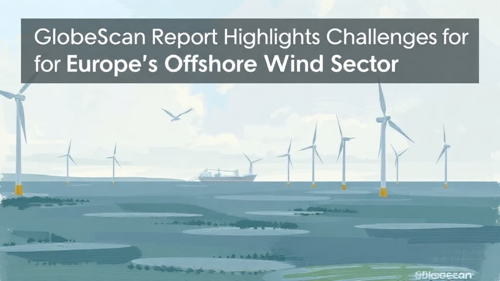 GlobeScan Report Highlights Challenges for Europe's Offshore Wind Sector