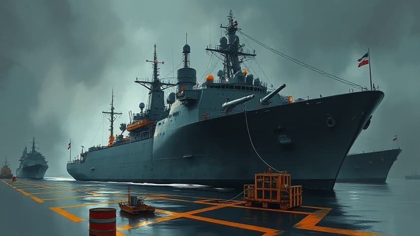 UK Docks Secures Major Contract for Ex-HMS Enterprise Overhaul