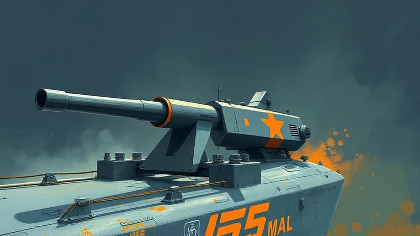 China Develops New 155mm Naval Gun for Enhanced Naval Warfare