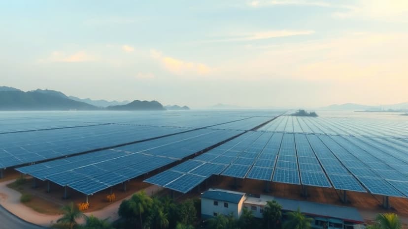 Singapore's Tengeh Reservoir Solar Farm Enhances Renewable Energy Capacity