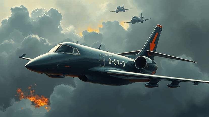 Navy Contractor Learjet Fire Preceded Fatal California Crash