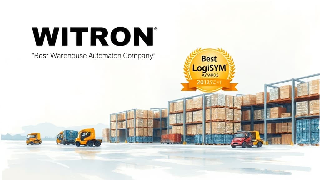WITRON Wins 'Best Warehouse Automation Company' at LogiSYM Awards