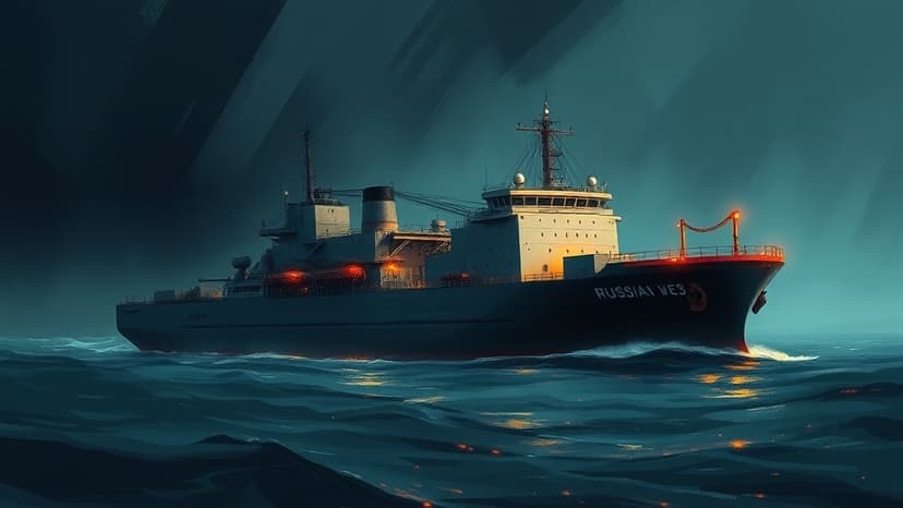 UK Forces Capture Russian Oil Tanker in English Channel Amid Rising Tensions