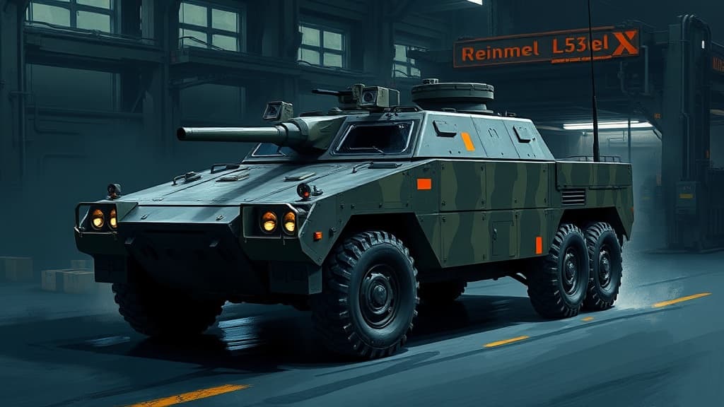 Rheinmetall Delivers First Lynx Infantry Fighting Vehicle from Hungarian Production