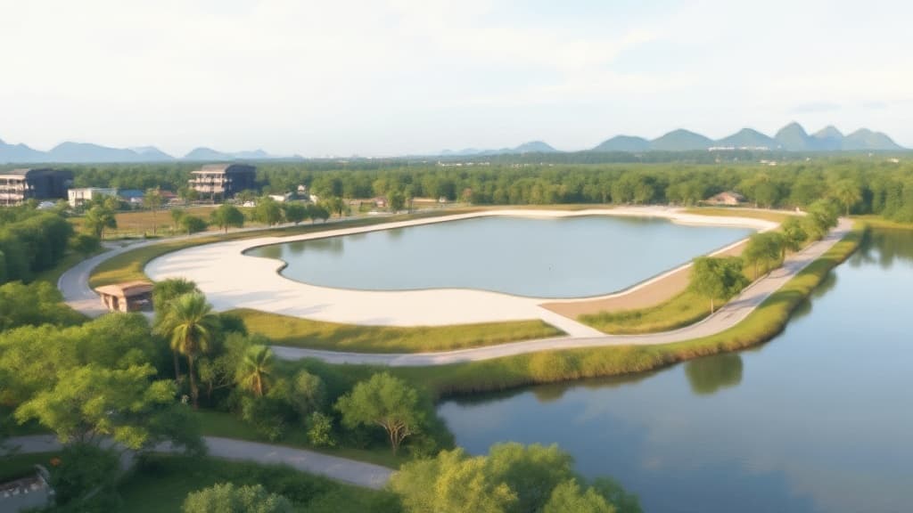 George Town Upgrades Flood Retention Pond for RM6.3 Million