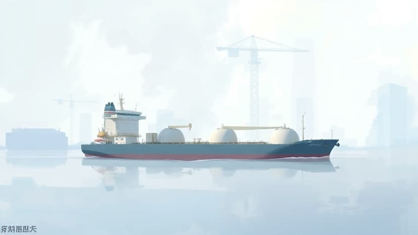 China Launches QC-Max LNG Carrier Project to Boost Shipbuilding Sector