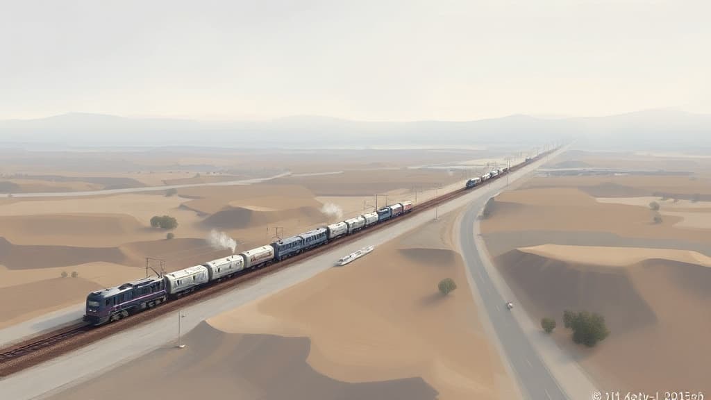 Turkiye and Saudi Arabia Plan Railway Link to Jordan and Syria
