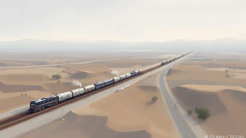Turkiye and Saudi Arabia Plan Railway Link to Jordan and Syria