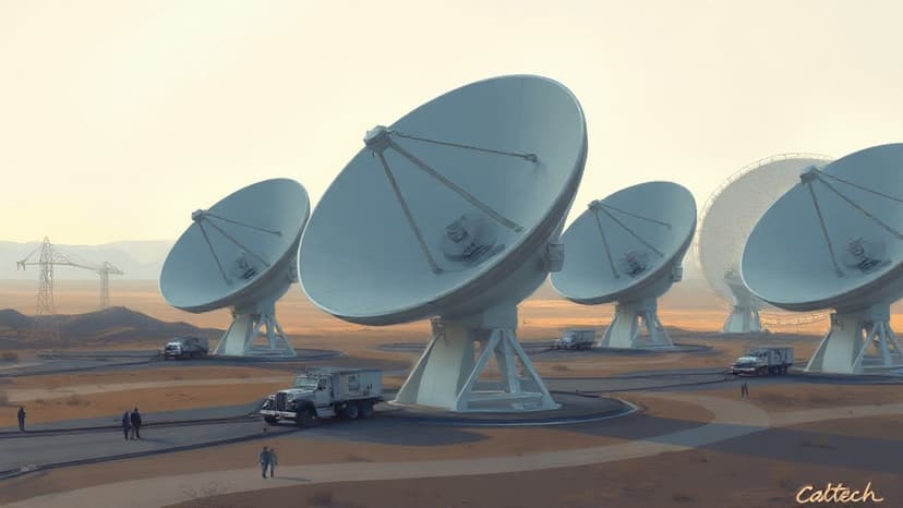 Caltech's Deep Synoptic Array Radio Telescope Project in Nevada to Revolutionize Astronomy