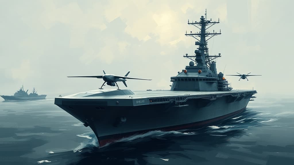 China Advances Underwater Drone and Aircraft Carrier Programs Amid U.S. Naval Challenges