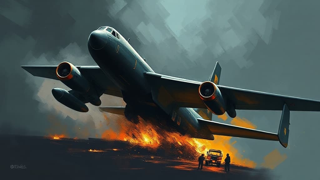 B-52 Stratofortress Crash at Edwards AFB Claims Eight Lives