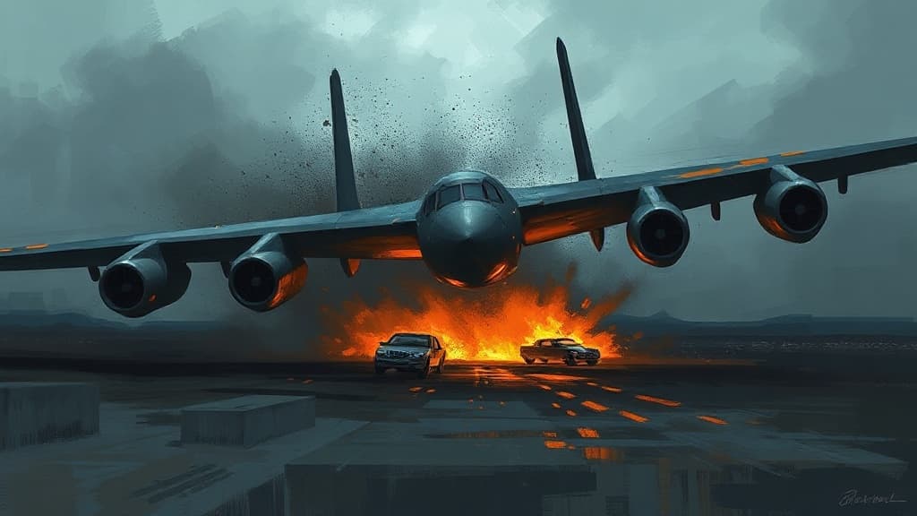B-52 Bomber Crash at Edwards AFB Claims Eight Lives