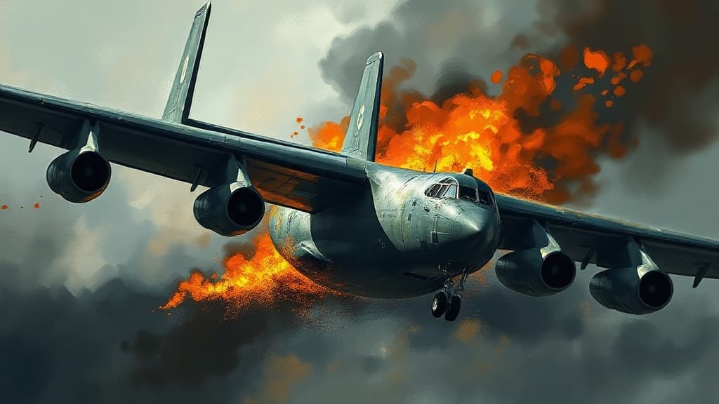 B-52 Bomber Crash at Edwards Air Force Base Claims Eight Lives
