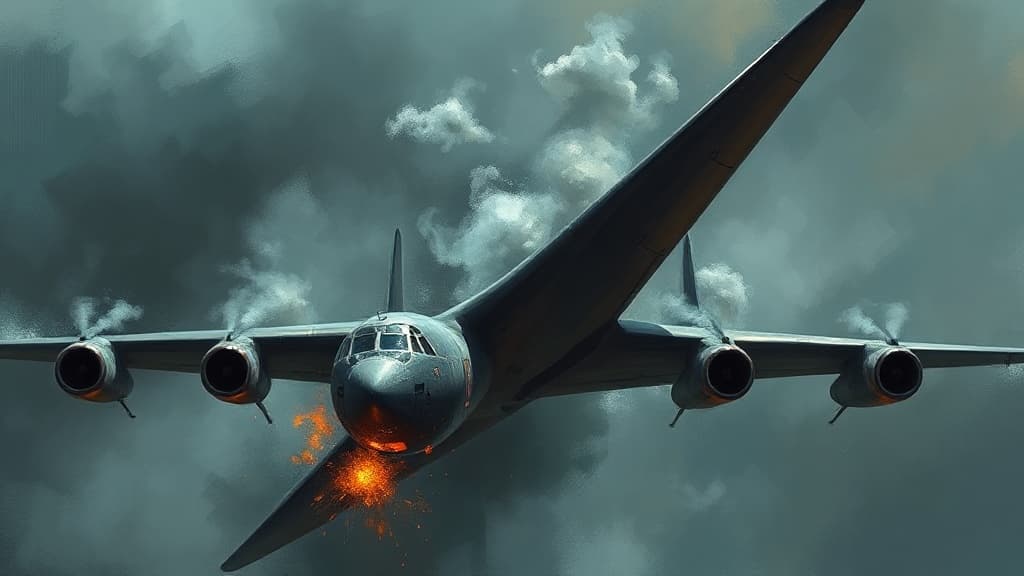 B-52 Bomber Crash in California Claims Eight Lives During Training Mission