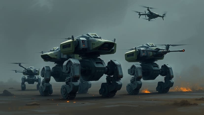 Ukraine Advances Warfare with Armed Robots and Drones Against Russia