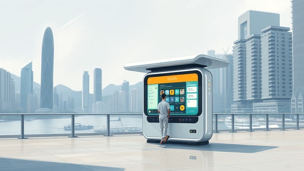 First Robot-Operated Kiosk Launches in Hong Kong