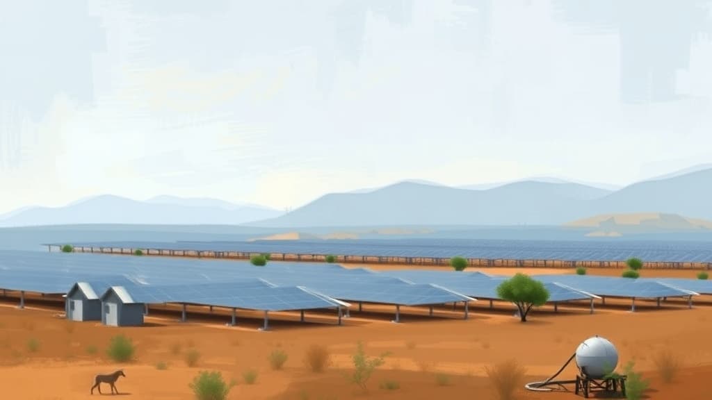 Mumbwa Solar Project Creates 650 Jobs with 350 MW Capacity