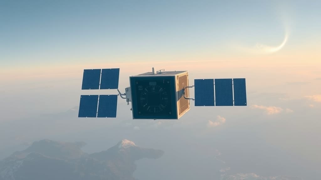ESA's CyberCUBE Satellite Launched by SpaceX, Managed by Romanian Company GMV